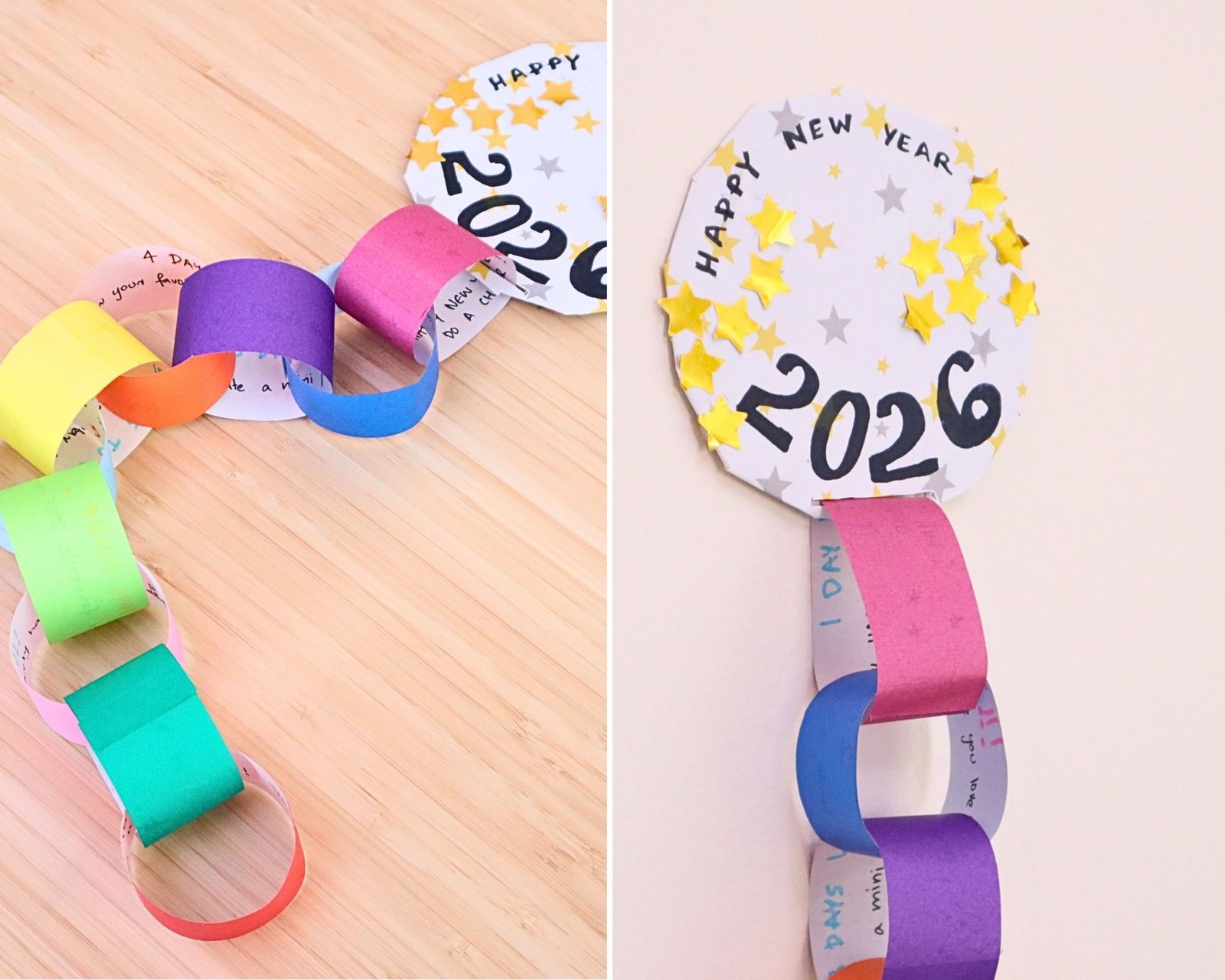 New Year’s Countdown Craft for Kids